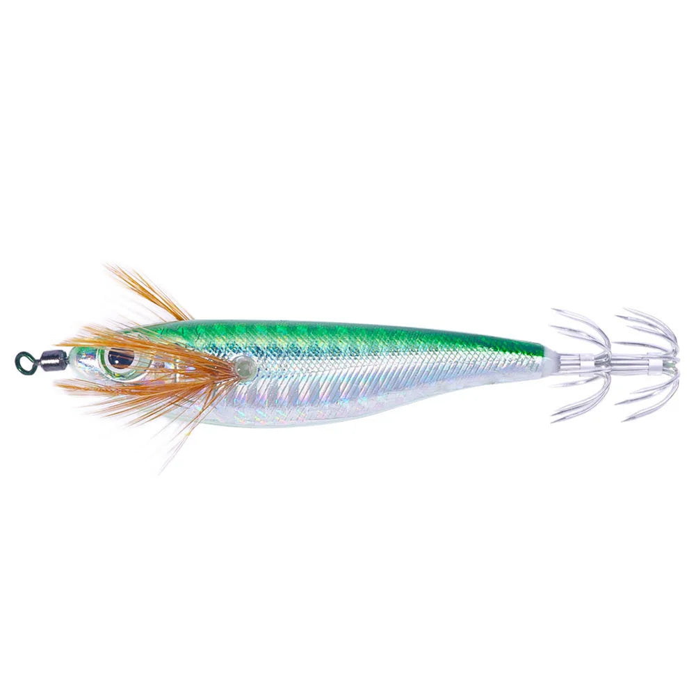 Cuttlefish Attracting Lure With Double Hook Glow Octopus Bait