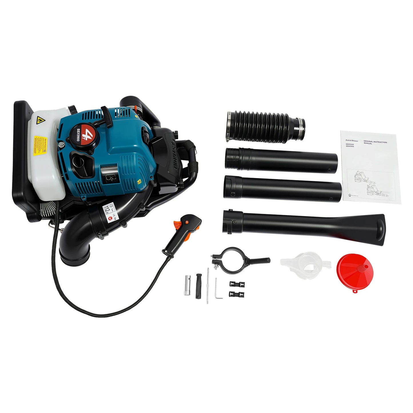 Bymaocar 75.6cc Backpack Leaf Blower Gas Powered 4 Stroke