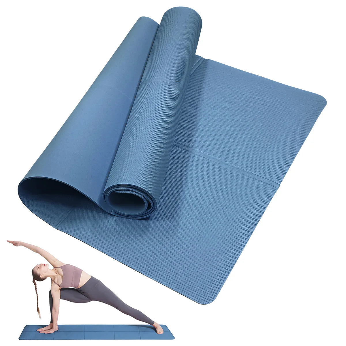 EVA Yoga Mat Anti-Slip Exercise And Pilates Fitness Mat
