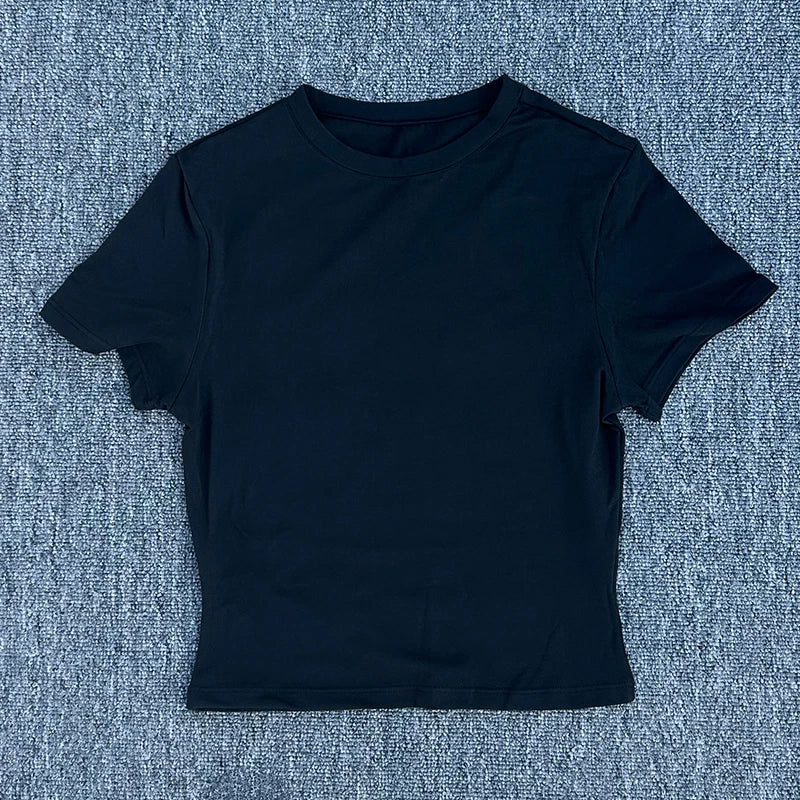 SDFHSFH Women's Quick Dry Breathable Sports Shirt For Running Yoga