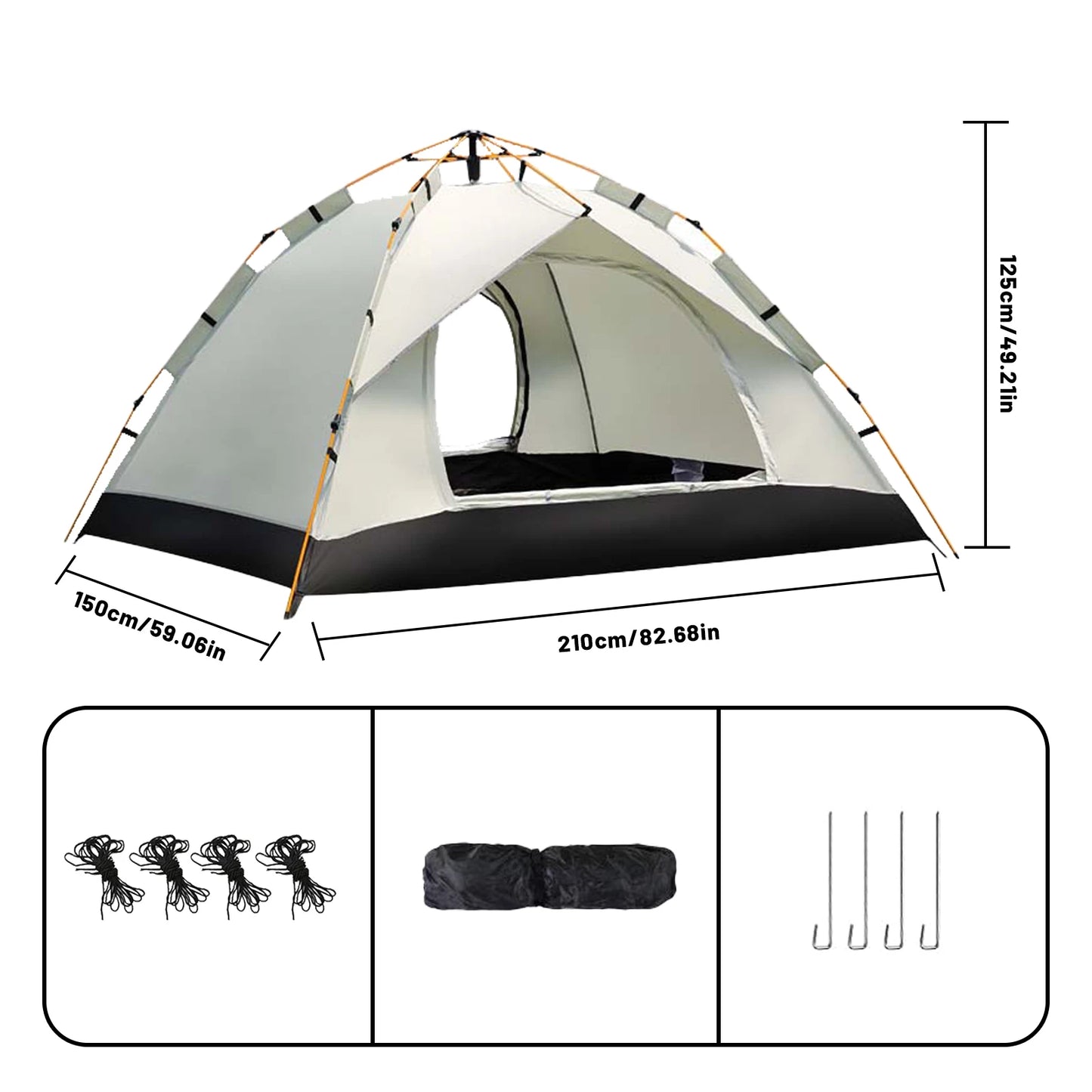 Pakicetus Auto Tent Sunshade Quick 60 Second Setup