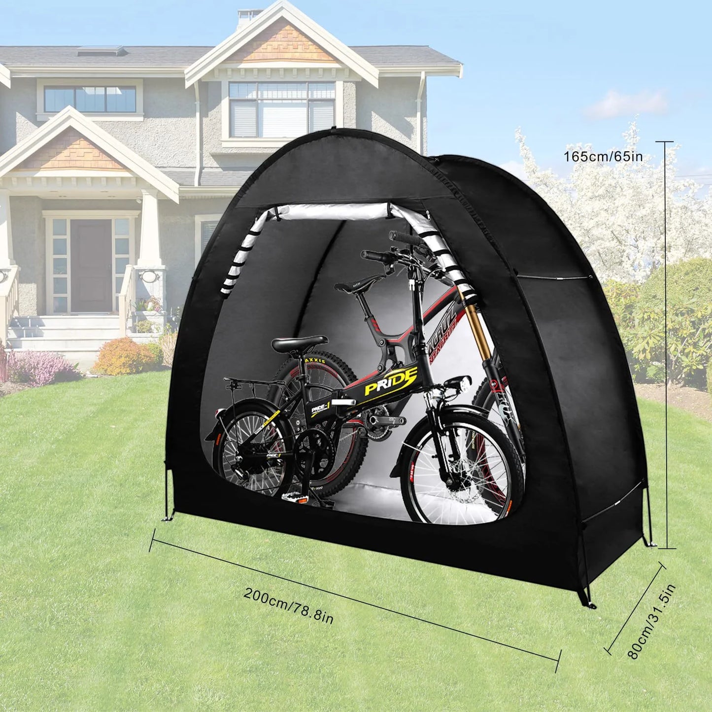 Outdoor Storage Bicycle Shelter Foldable Waterproof Tent