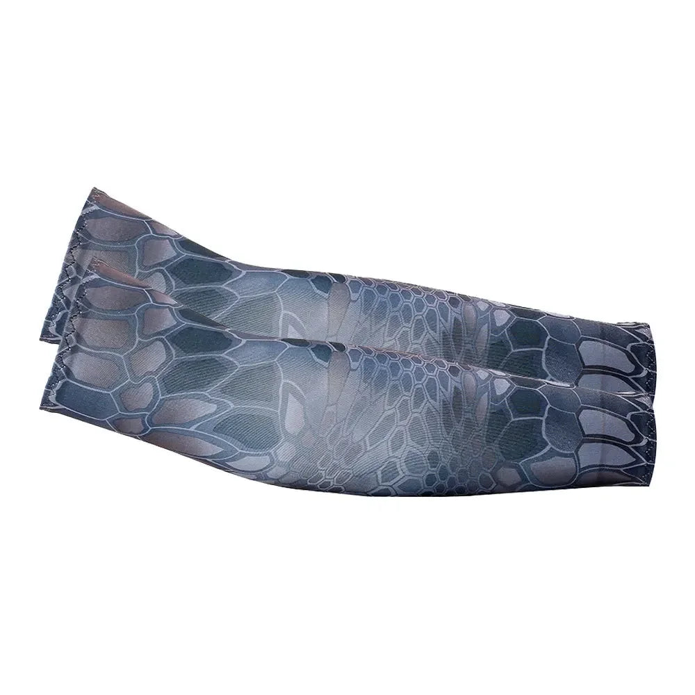 Unisex Cooling Arm Sleeves UV Sun Protection For Running