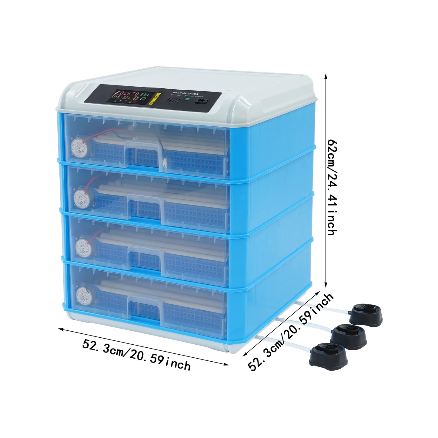 Bymaocar 200 To 240 Egg Incubators With Temperature Humidity Control