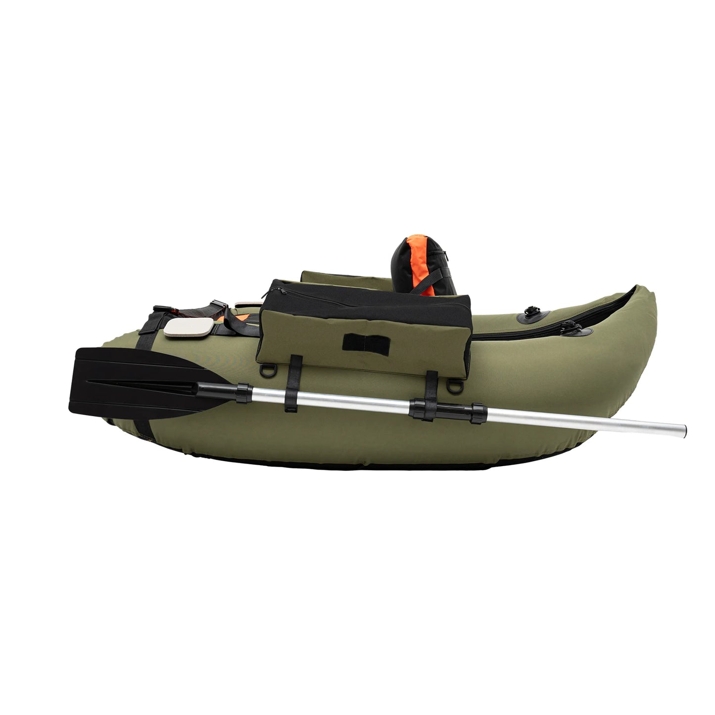 Inflatable Fishing Boat for Oceans Lakes Rivers, Portable Raft