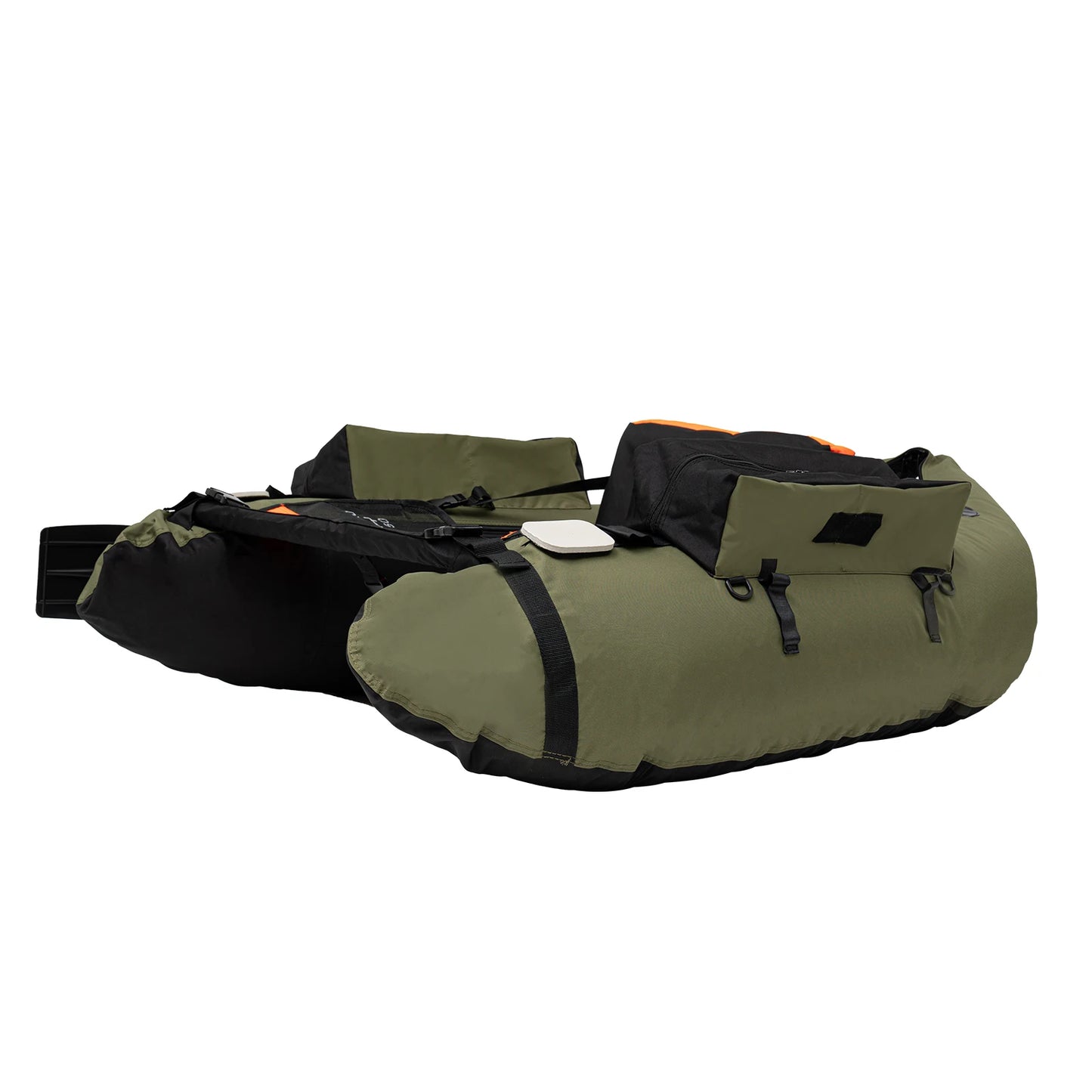 Inflatable Fishing Boat for Oceans Lakes Rivers, Portable Raft