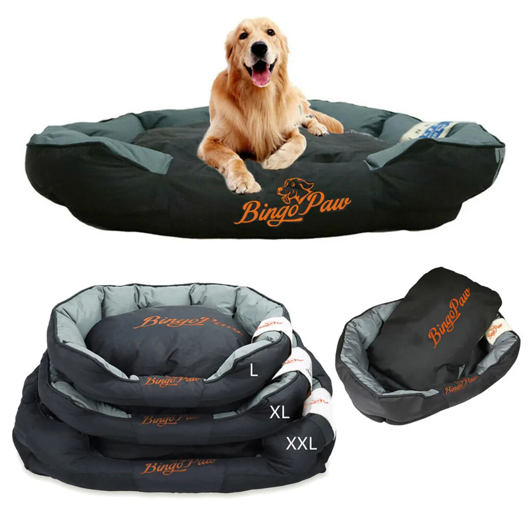 BINGOPAW Waterproof Orthopedic Dog Bed Sofa Style Kennel Mat