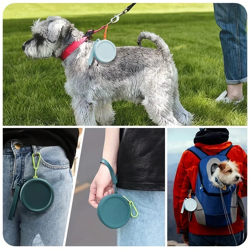 Silicone Dog Training Pouch Waterproof Snack Bag For Training