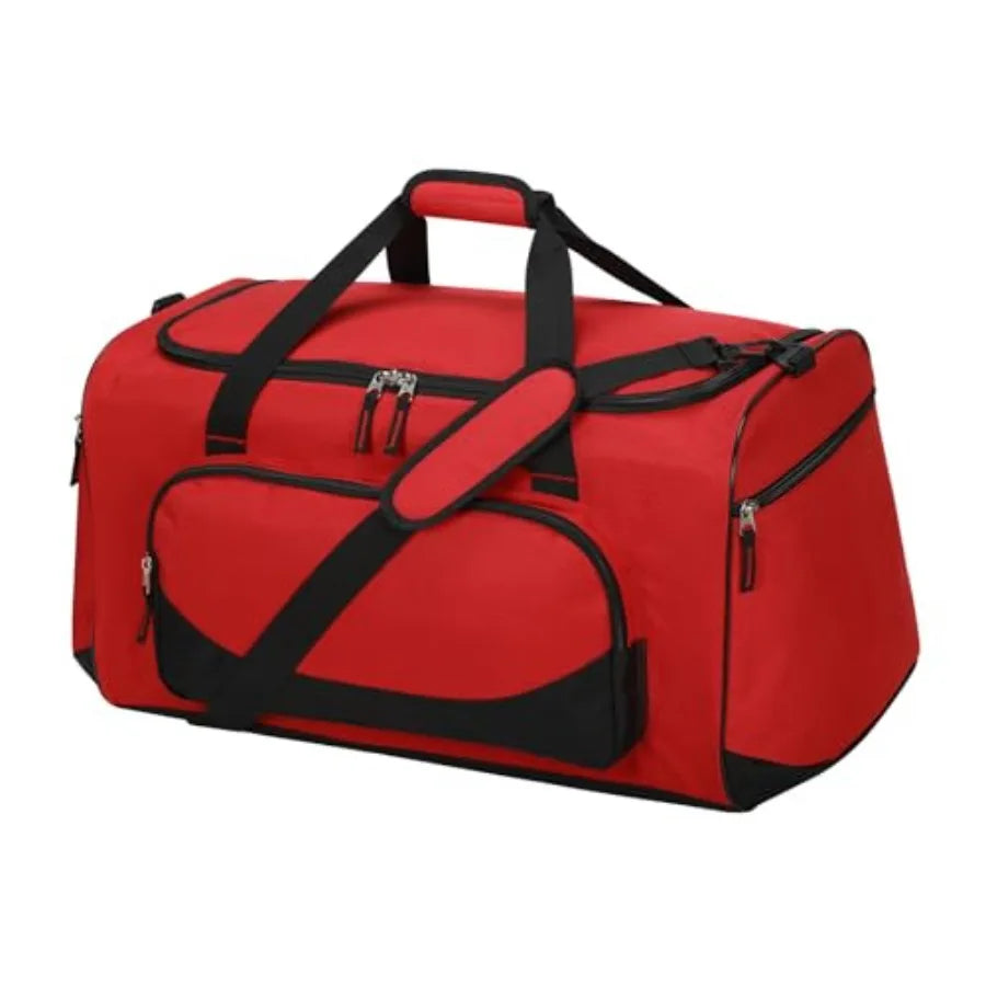 Nylon Gym Duffle Bag Heavy Duty With Multiple Pockets