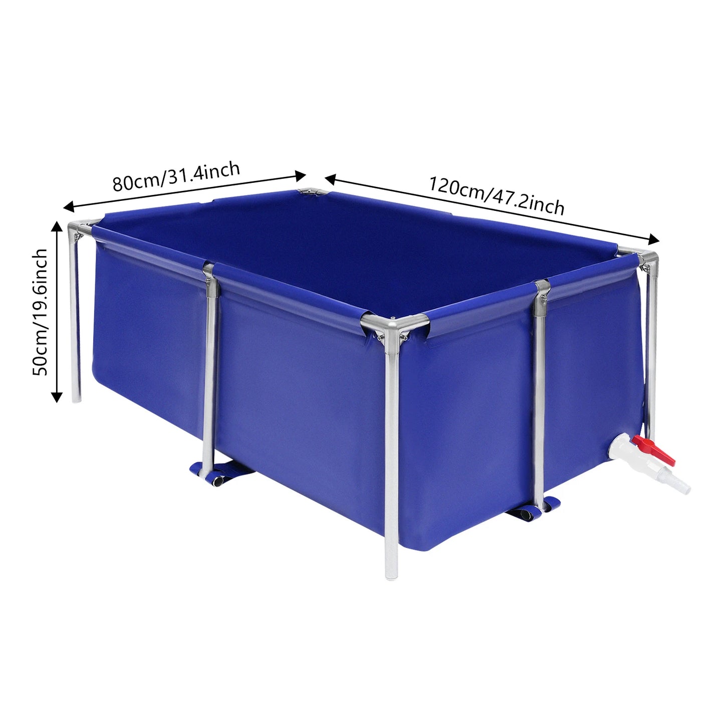 Canvas Aquaculture Box Fish Tank Aquarium For Koi Breeding
