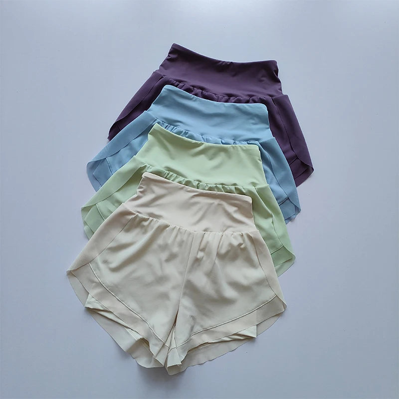 Women’s 2-In-1 Quick-Dry Mesh Shorts Running And Yoga