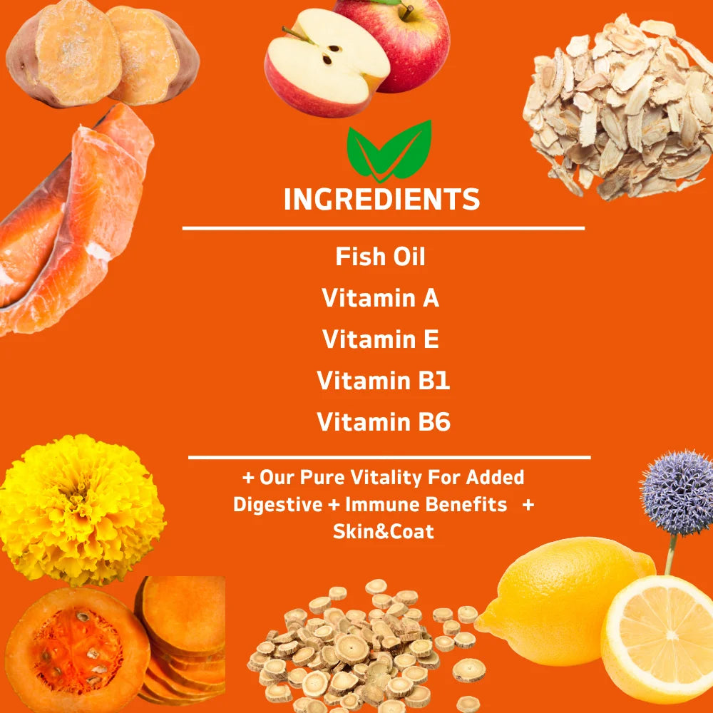 Omega 3 Fish Oil Supplement for Dogs and Cats