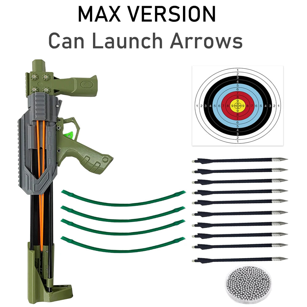 Multi Function Slingshot With Automatic Fire Trigger