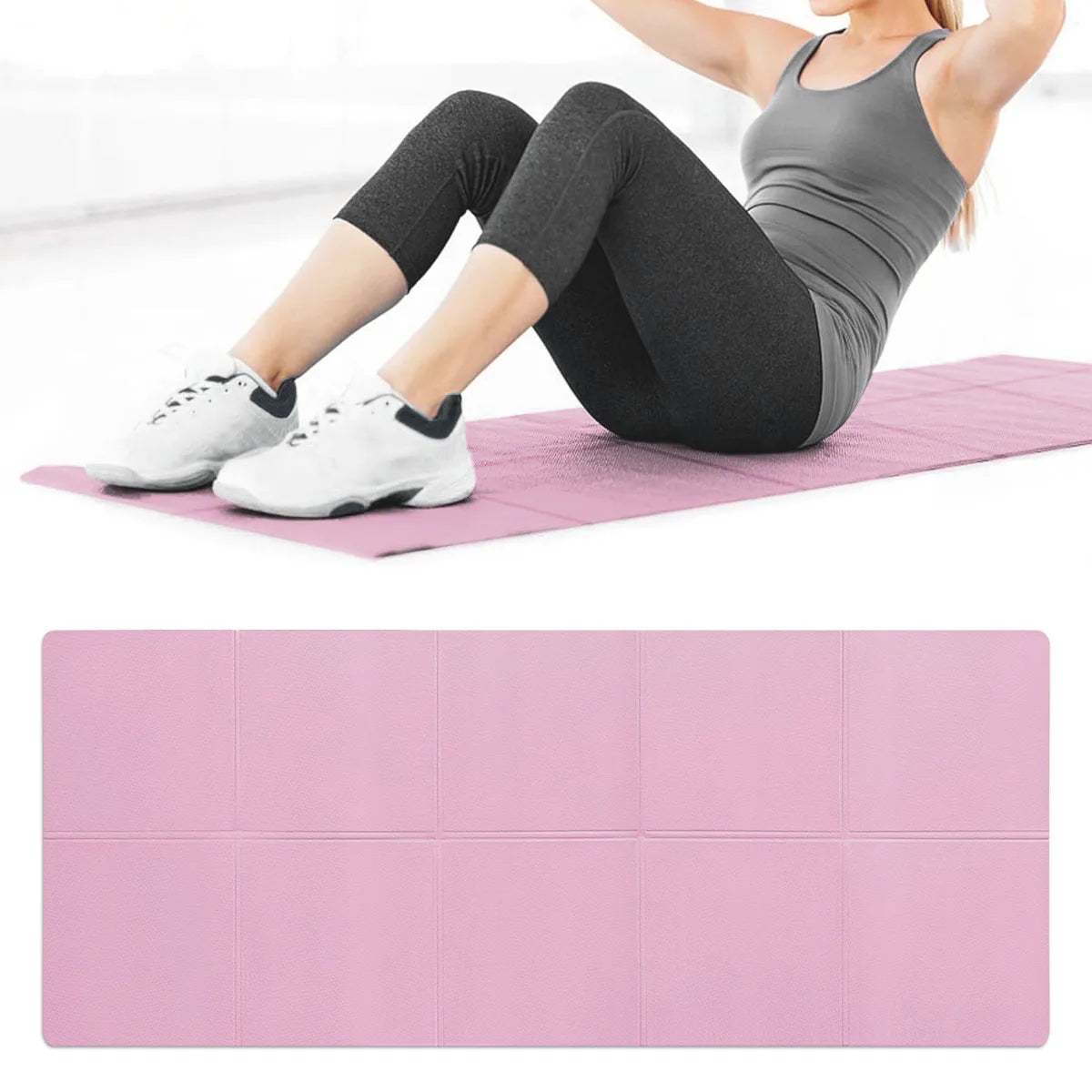 EVA Yoga Mat Anti-Slip Exercise And Pilates Fitness Mat