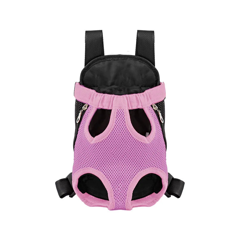 Breathable Mesh Pet Carrier Backpack For Small Cats And Dogs