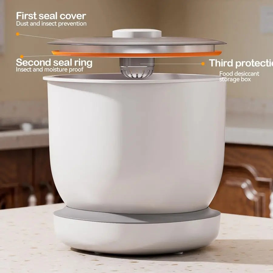 XMSJ Airtight Pet Food Storage Container For Dry Food