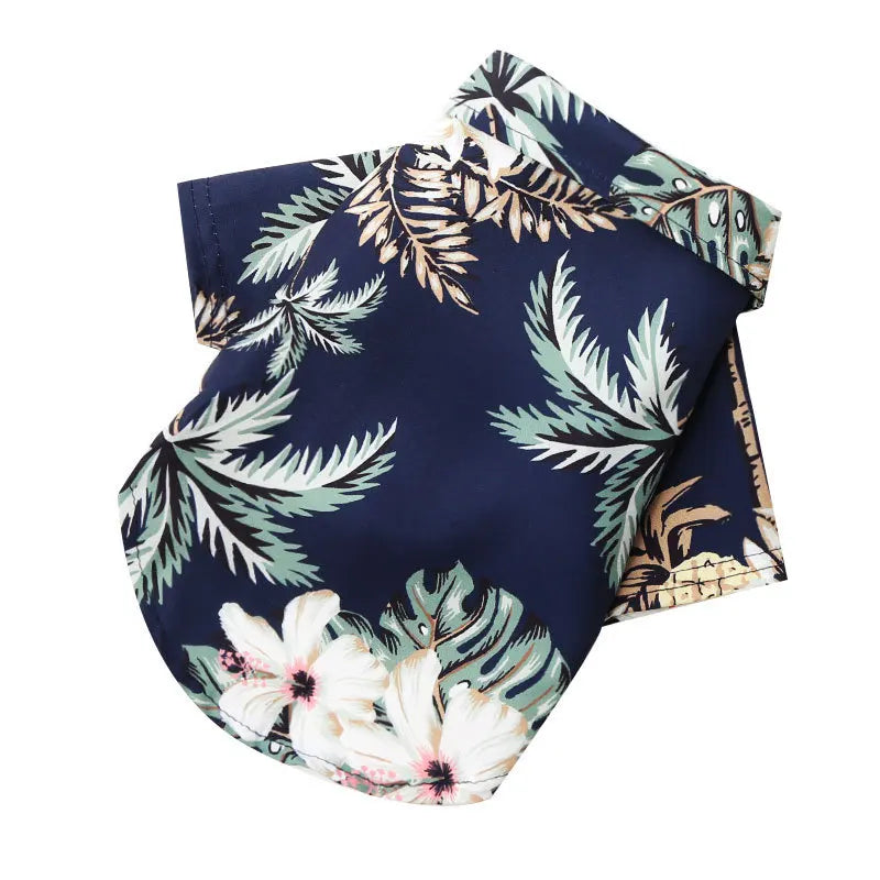 Hawaiian Style Pet Shirt For Dogs And Cats Beach Ready