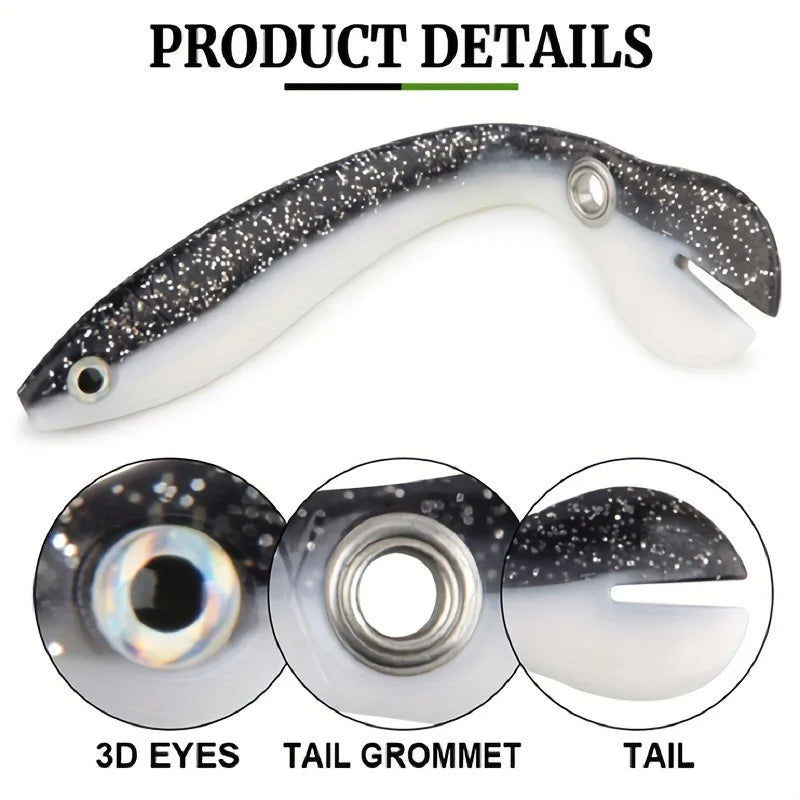 Bionic Soft Bait Lure Kit With Sliding Mechanism Premium