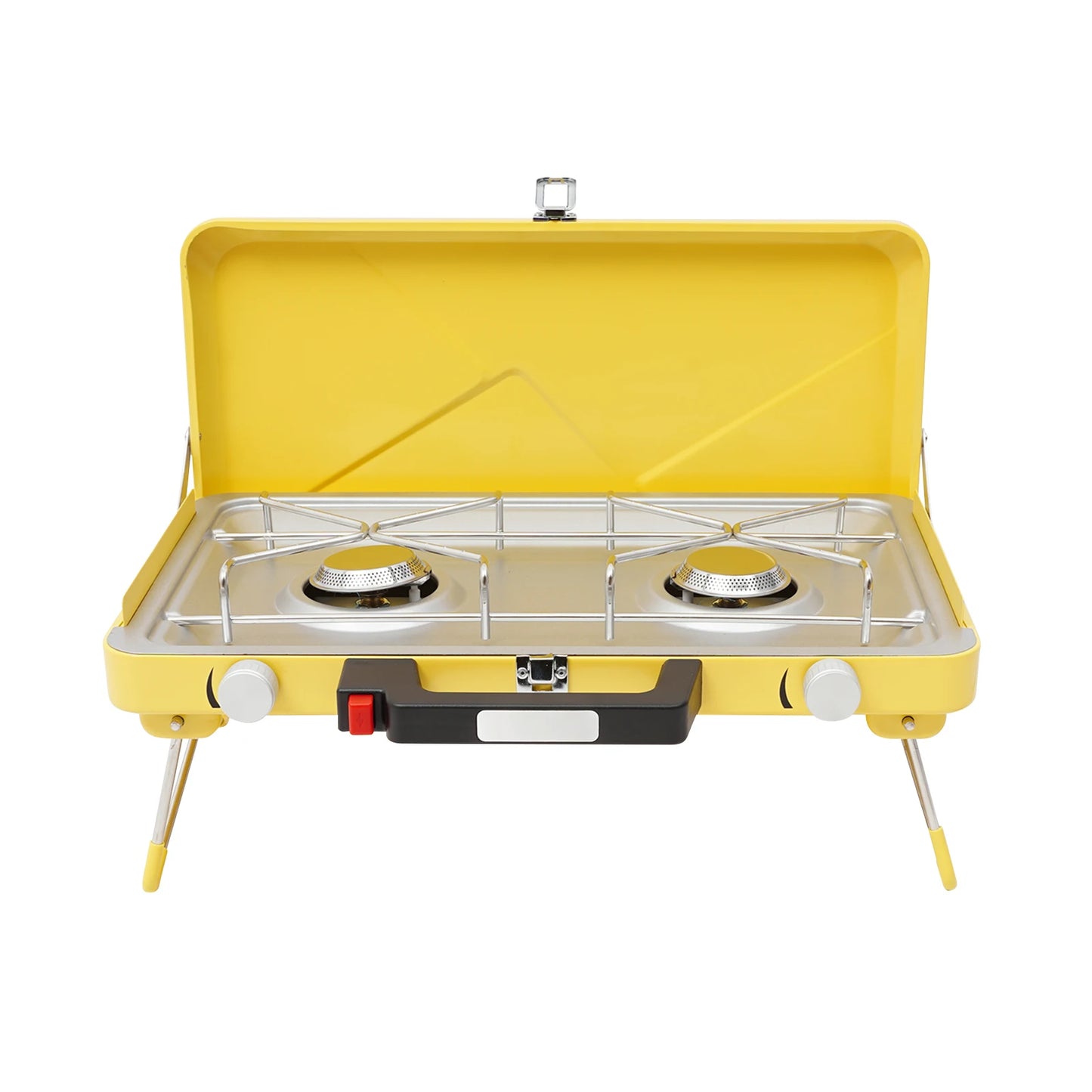 Dual 3500W Camping Stove With Piezo Ignition Portable Outdoor Grill