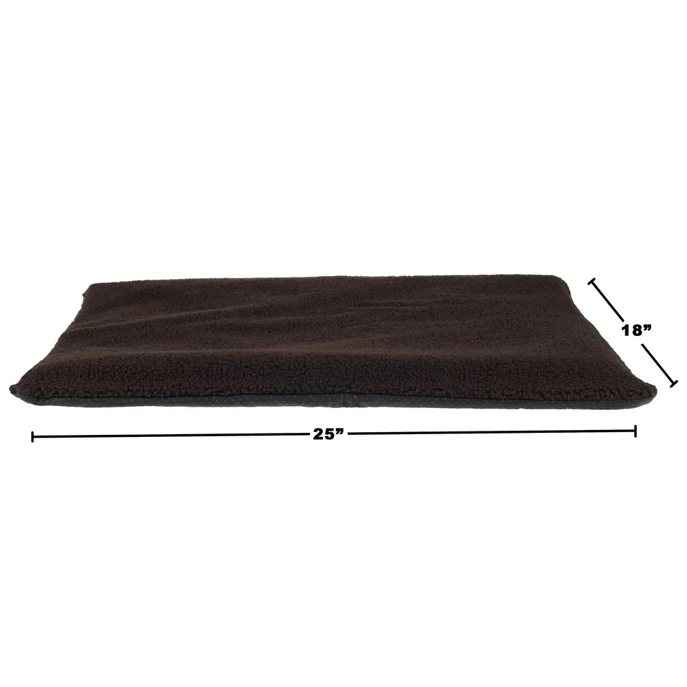 Self-Heating Pet Pad For Dogs And Cats With Sherpa Cover