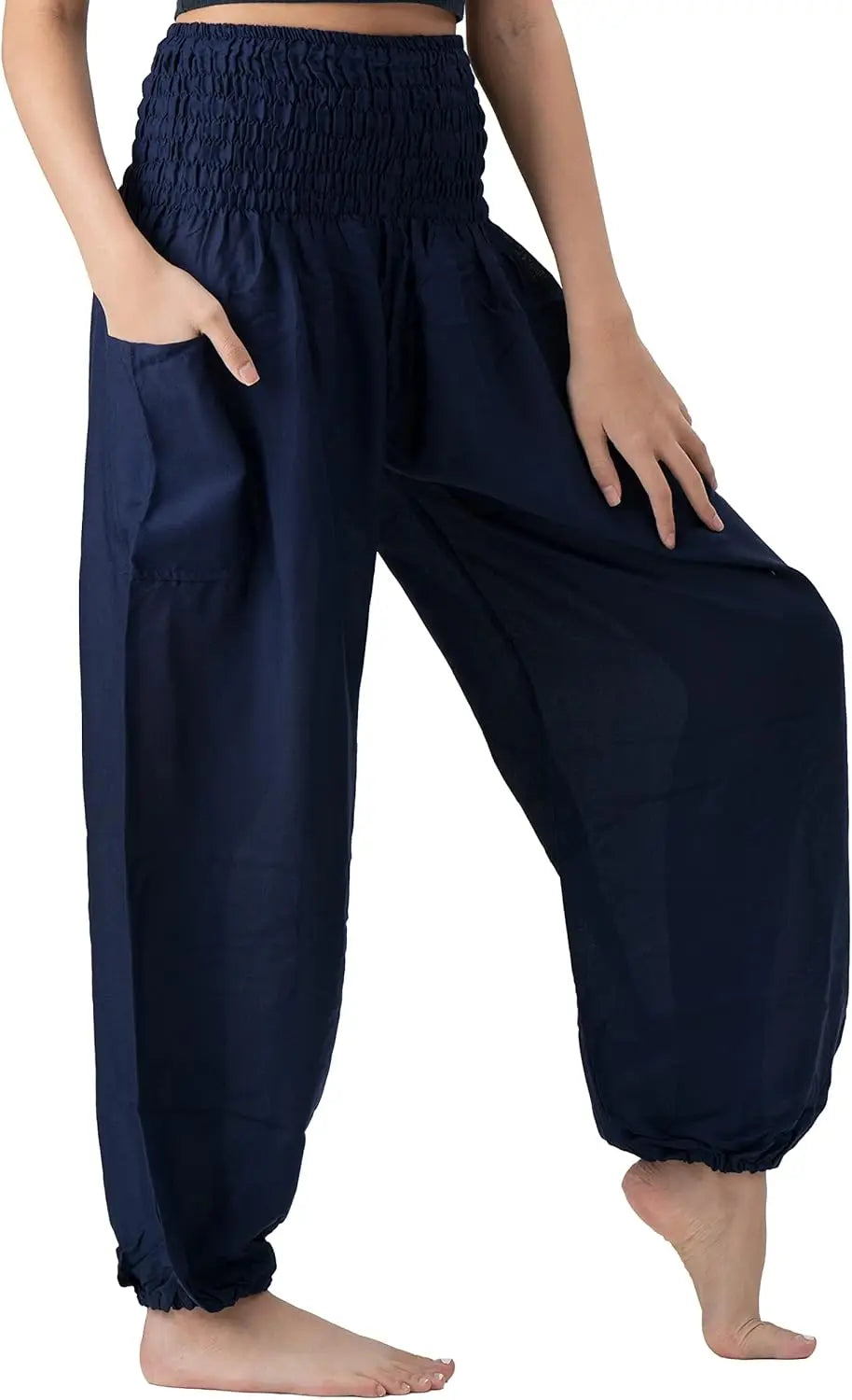 Harem Pants For Women Yoga Boho With Pockets Comfortable