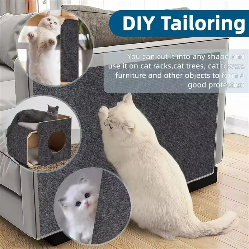 Cat Scratcher Sofa Protector Self Adhesive Scratch Pad Mat