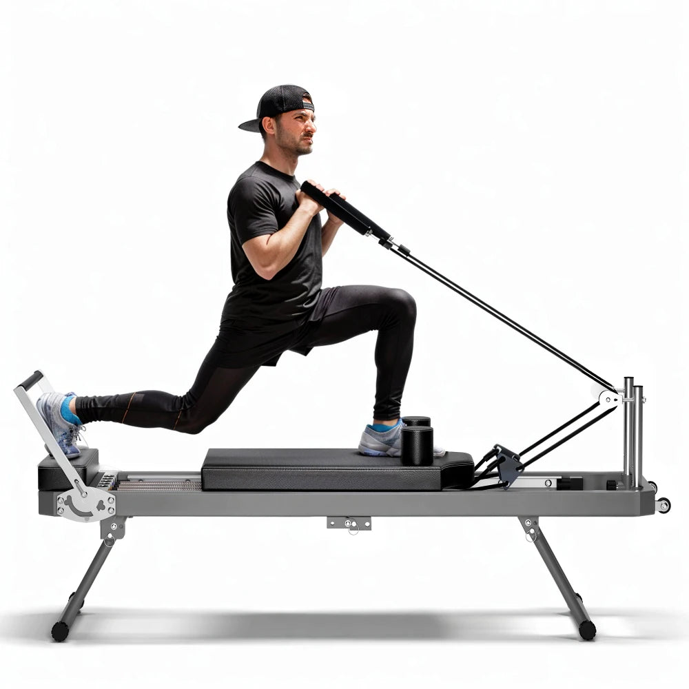LWO Extra Large Pilates Reformer With Dynamic Resistance Cords