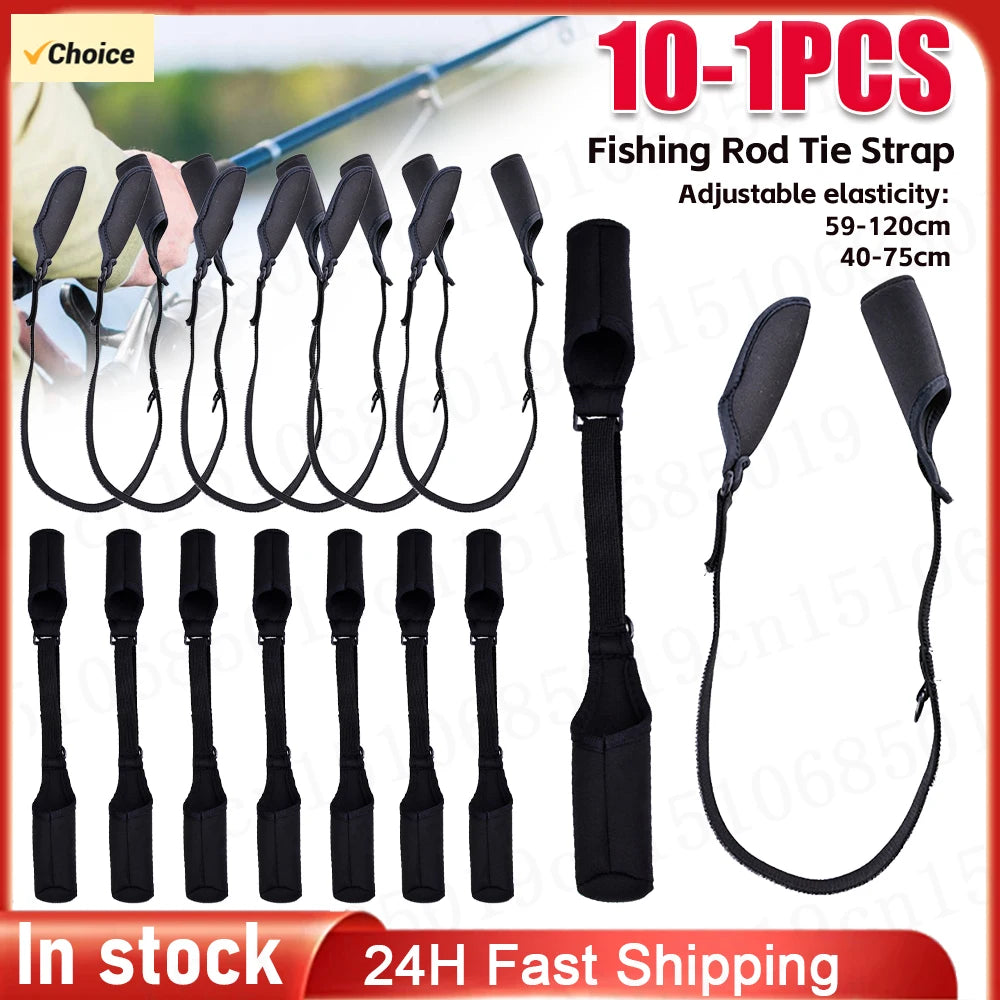 APWIKOGER Fishing Rod Socks Straps And Sleeve Protectors