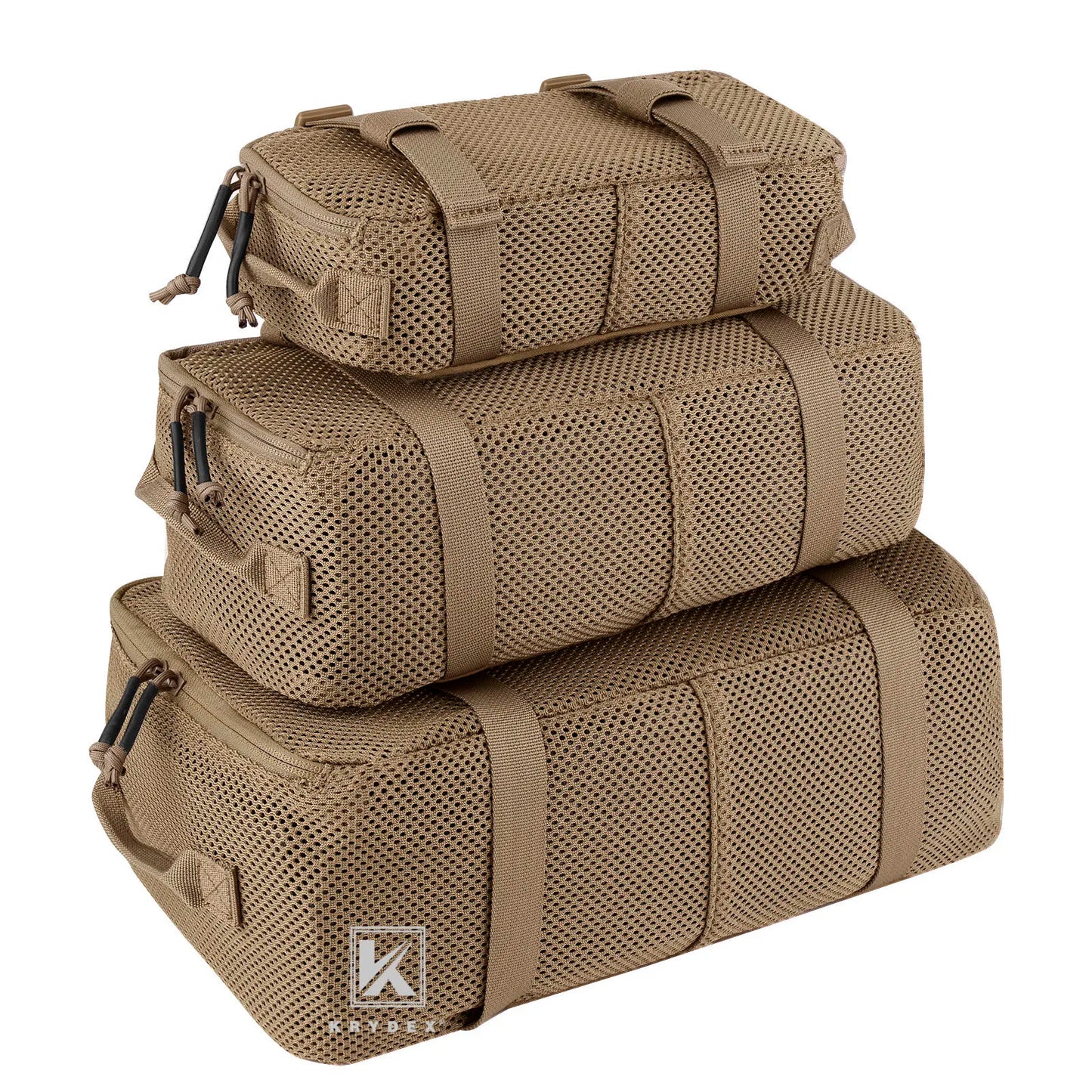 KRYDEX Tactical Modular Pouch Set For Travel And Outdoor Gear