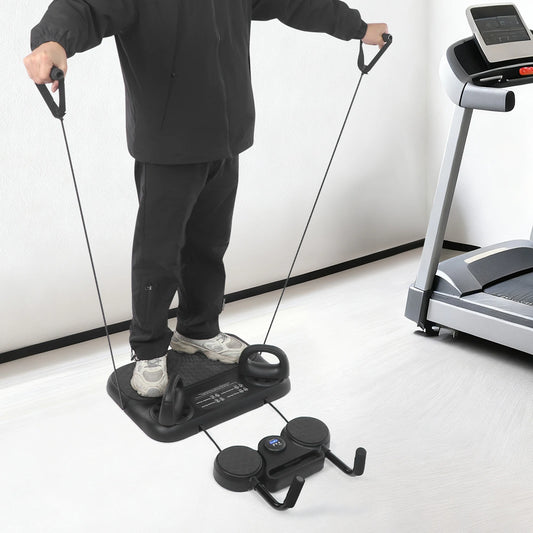 Pilates Board With Timer Multifunctional Abdominal Board For Home Gym