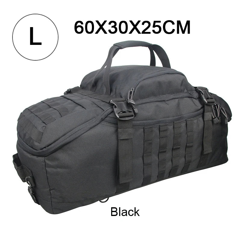 LQARMY Tactical Travel Bag Molle Duffle For Camping