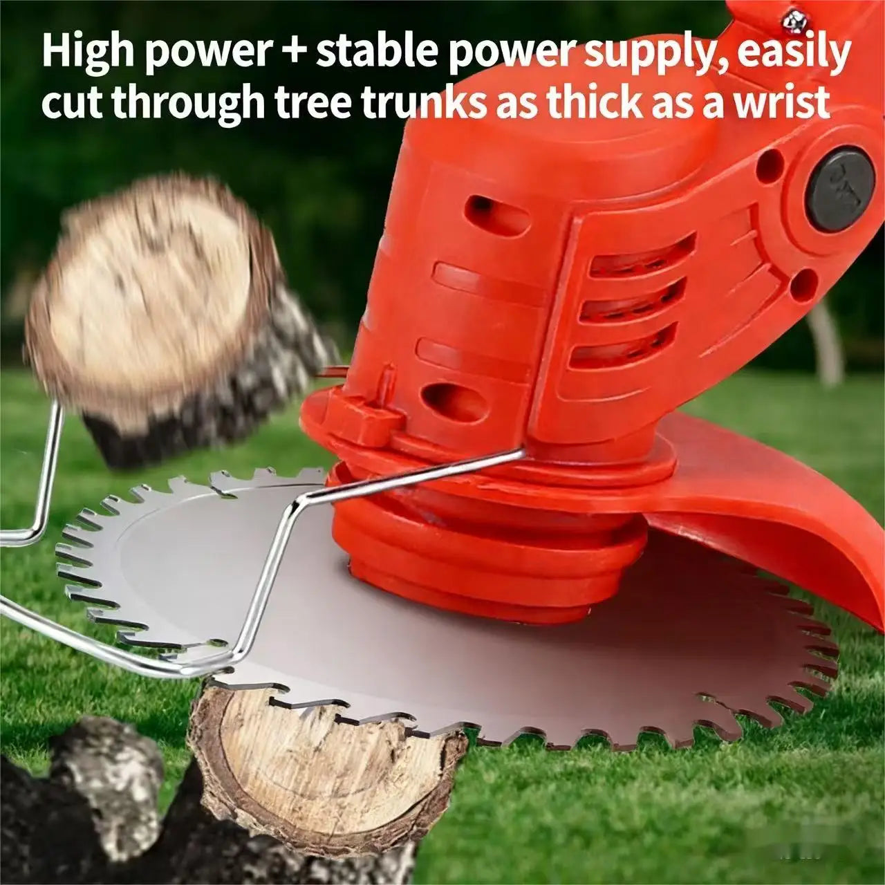 Rechargeable Cordless Garden Weeding And Lawn Mower With Brushless Motor