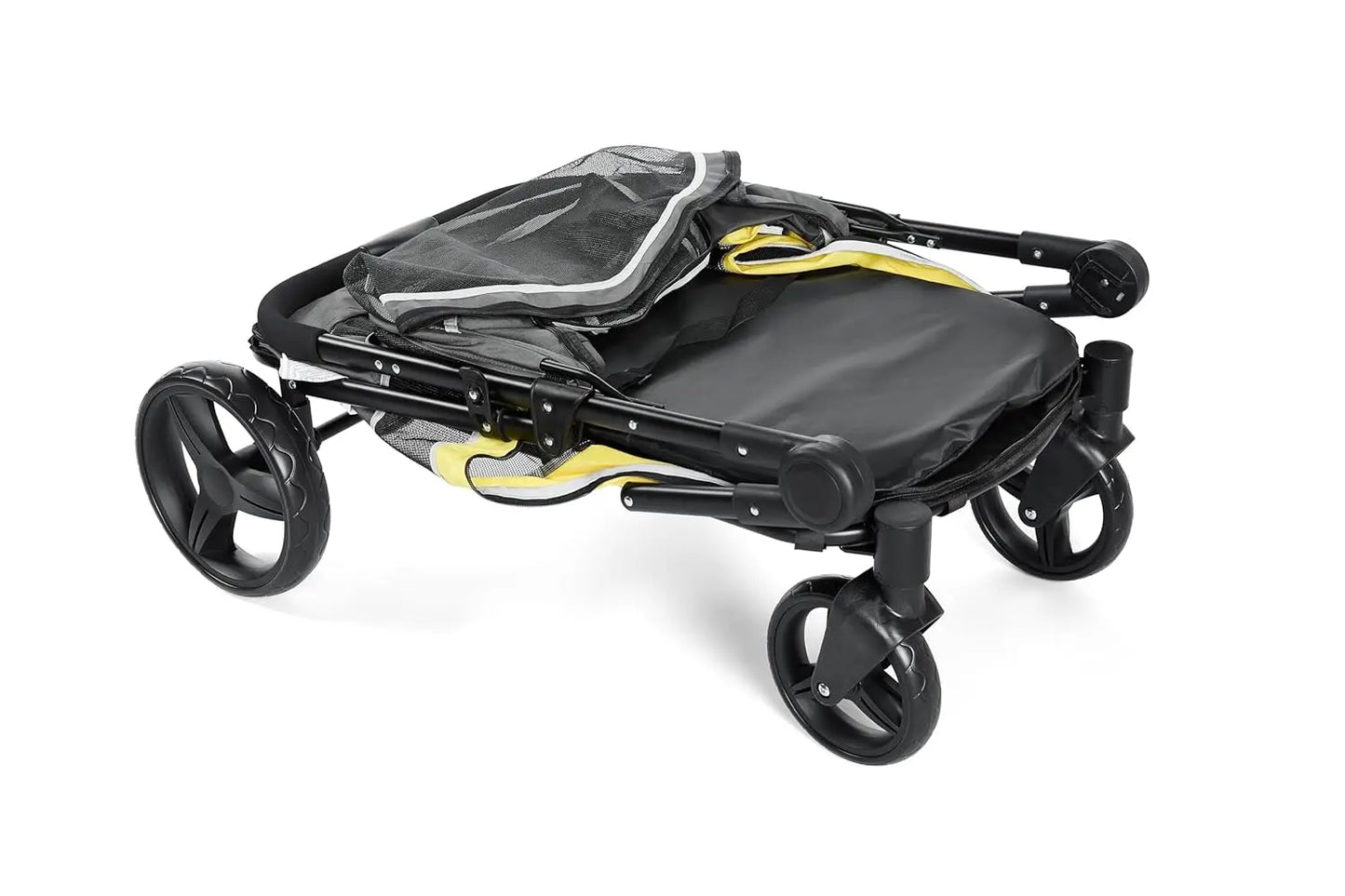 Heavy Duty All Terrain Dog Stroller for Large Dogs with Mesh