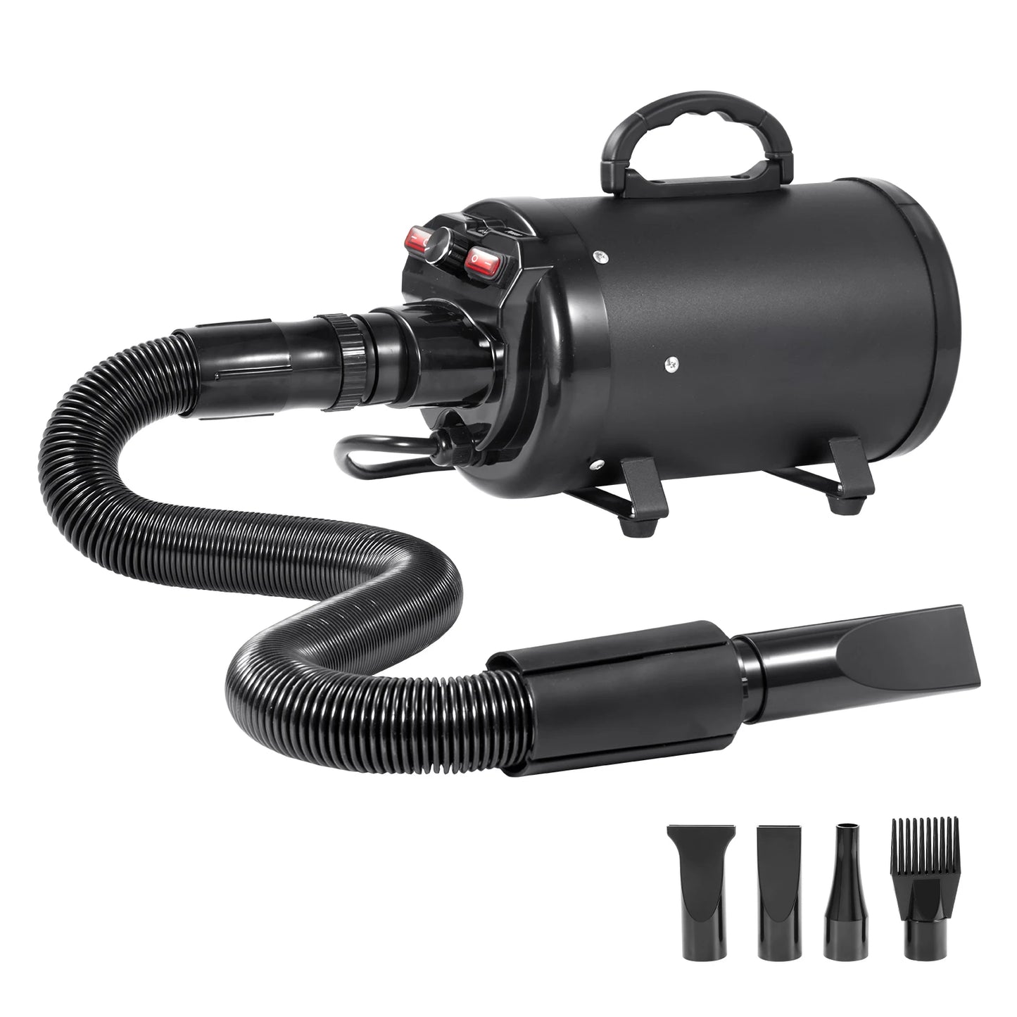 SucceBuy Dog Blow Dryer With Adjustable Speed Temperature Nozzles