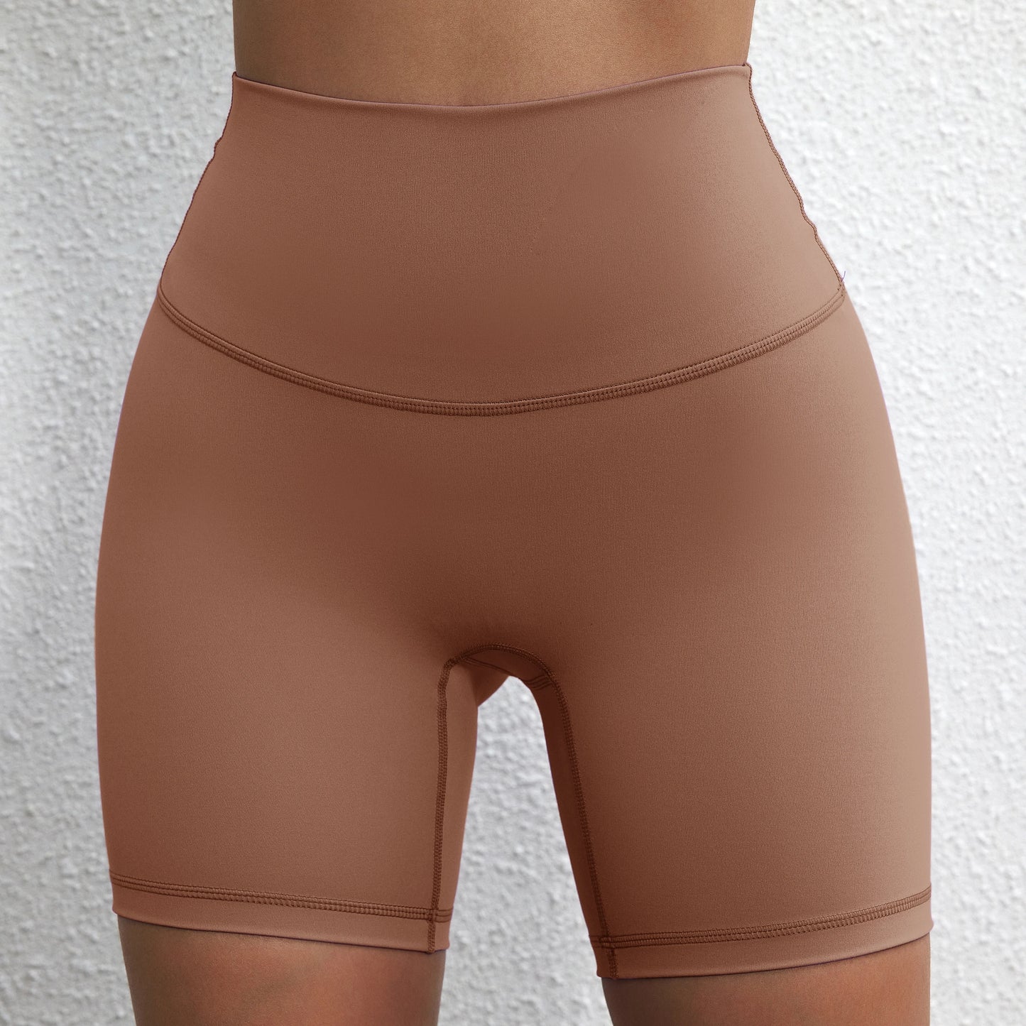 Women High Waist Yoga Shorts With Pocket For Fitness Training
