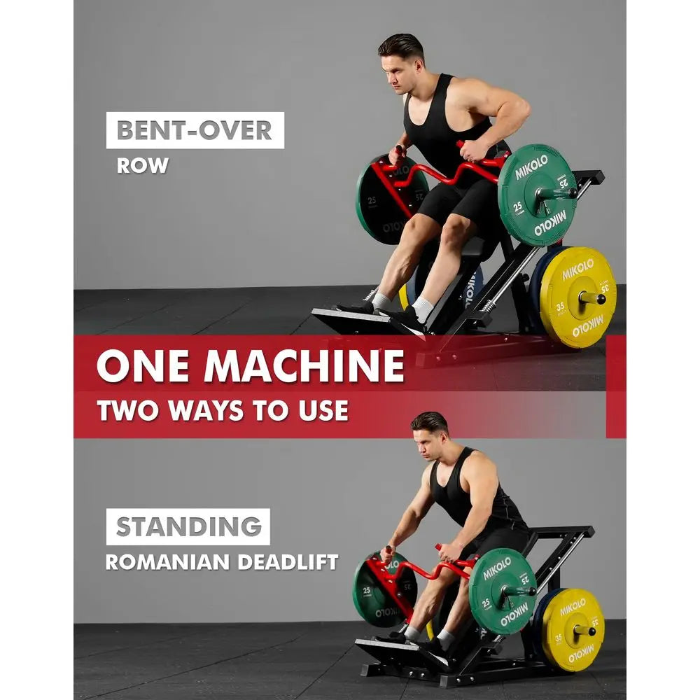 YTYIN Linear Row Machine For Back Workout And LAT Training