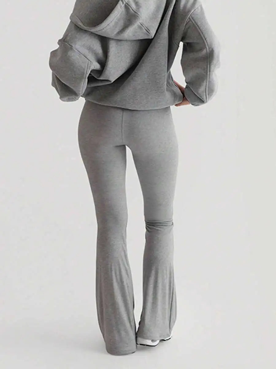 Women Flare Leggings High Waist Tummy Control Yoga Pants