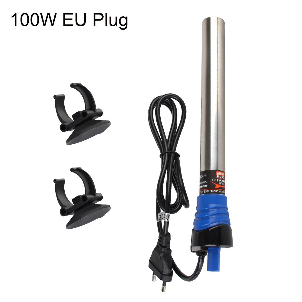 Fish Tank Heating Rod Thermostat 100W With EU Plug