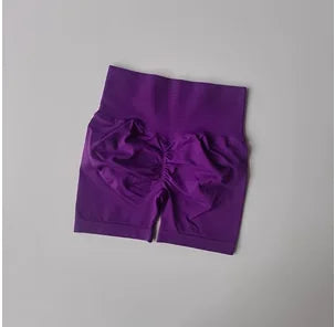 SKINOFSKIN Peach Hip Lifting Sports Shorts High Waist Tightening