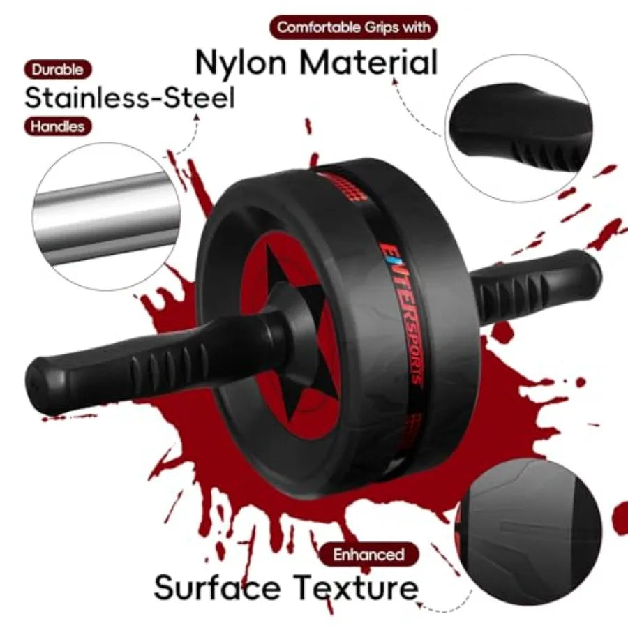 Ab Roller Wheel Designed For Abs Workout With Knee Pads