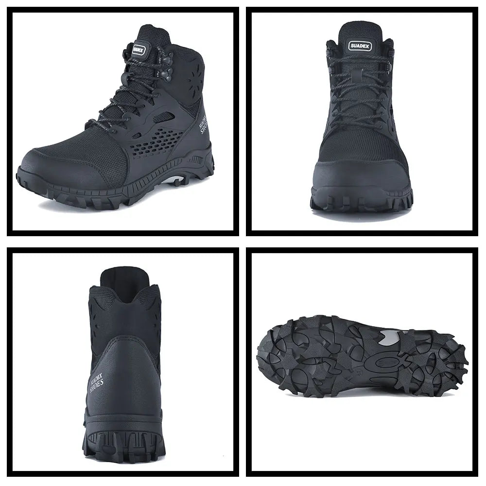 SUADEX S1 Safety Boots Anti Smashing Steel Toe Work Shoes