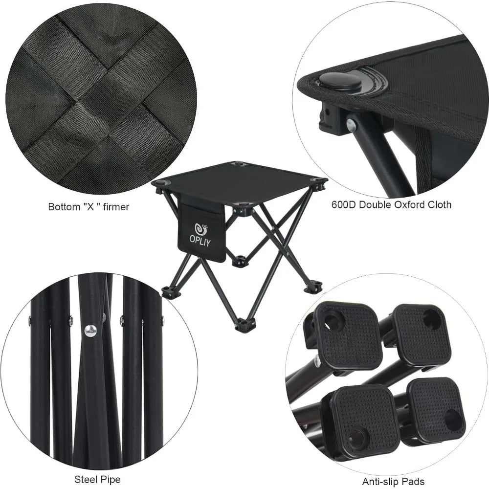 XIUWO Folding Stool 2 Pack For Outdoor Use Carry Bag