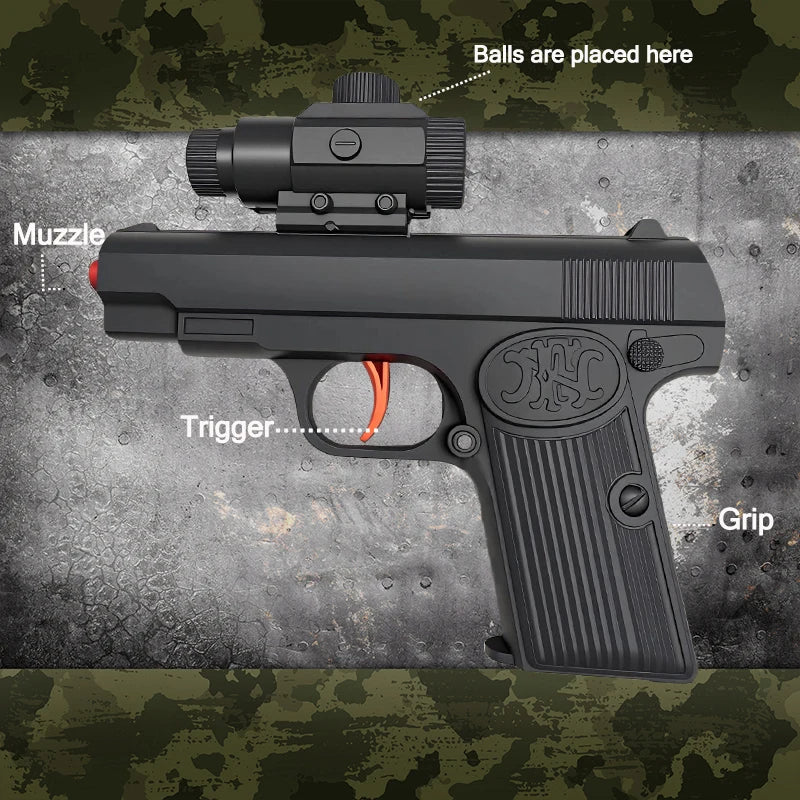 Mini Manual Blaster Target Kit For Outdoor Team Shooting