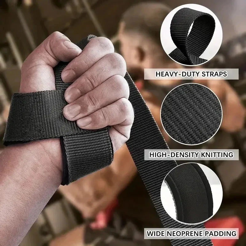Weightlifting Wrist Straps Non Slip Grip for Gym Training
