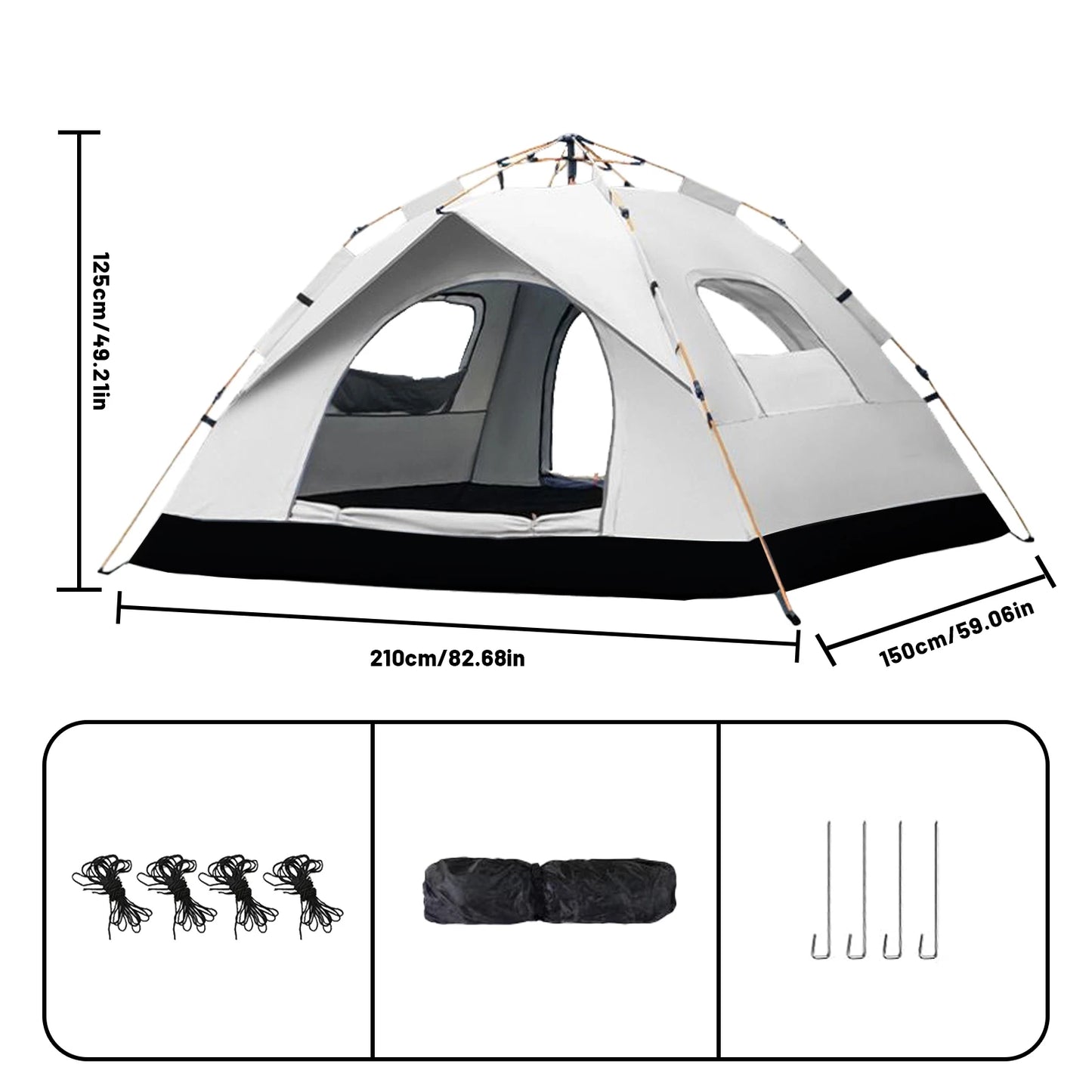 Pakicetus Auto Tent Sunshade Quick 60 Second Setup