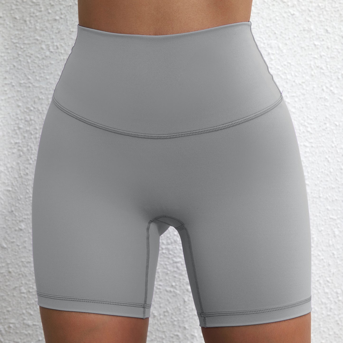 Women High Waist Yoga Shorts With Pocket For Fitness Training