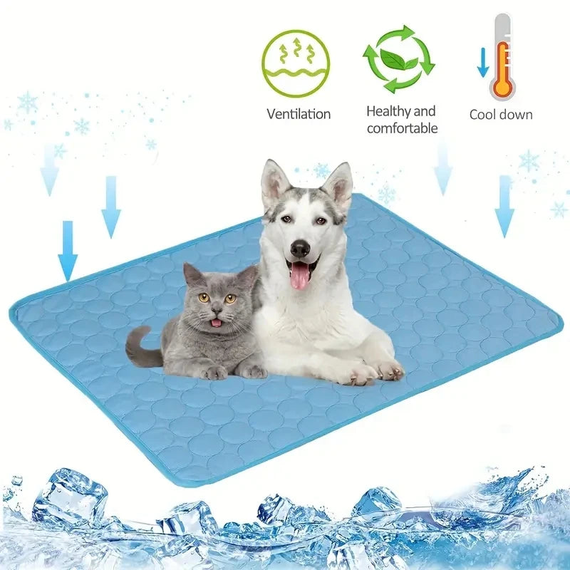 BeiYu Pet Cooling Mat For Dogs And Cats Durable Pad