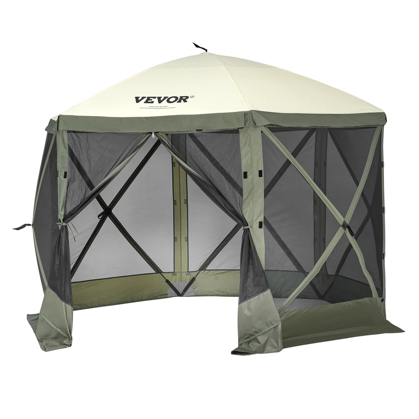 Pop Up Gazebo Tent Canopy Sun Shelter With Privacy Panels
