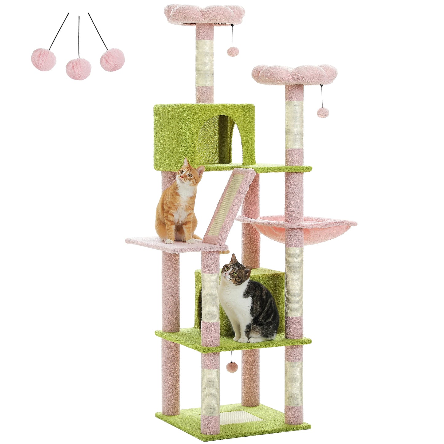 PAWZ Road Cat Tree Tower For Indoor Cats