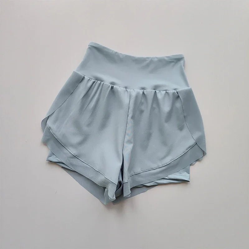 Women’s 2-In-1 Quick-Dry Mesh Shorts Running And Yoga